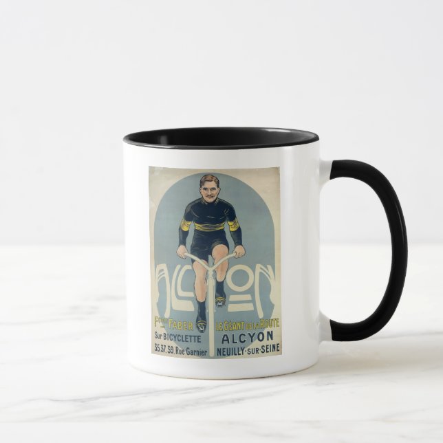Taza Poster que representa a Francois Faber (Derecha)