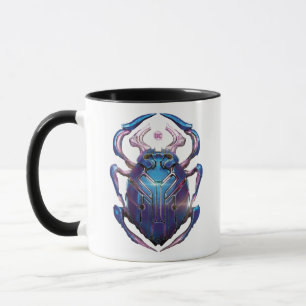 Taza Poster teatral Blue Beetle Scarab