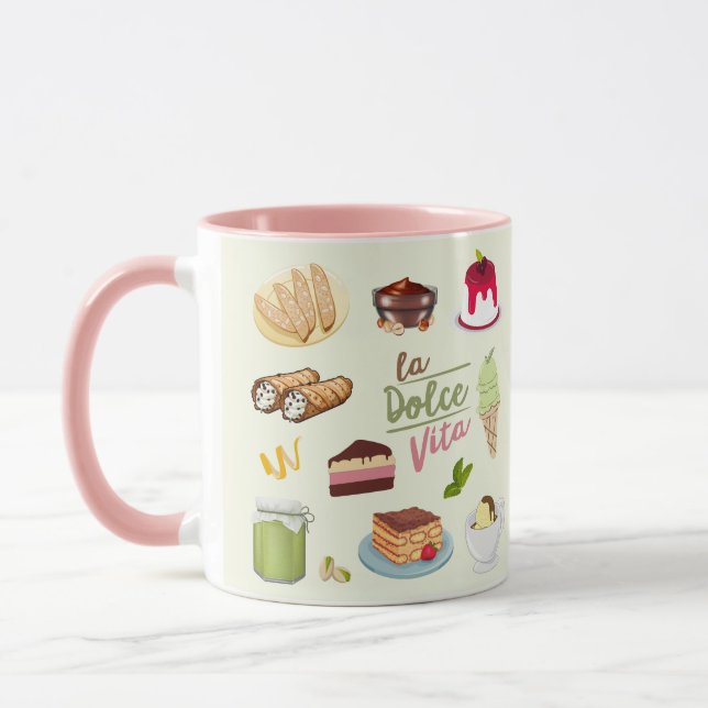 Taza Postres Dulces Italianos (Izquierda)