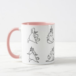 Taza Postura Divertida de Yoga