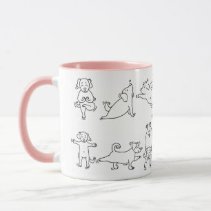 Taza Postura divertida de yoga