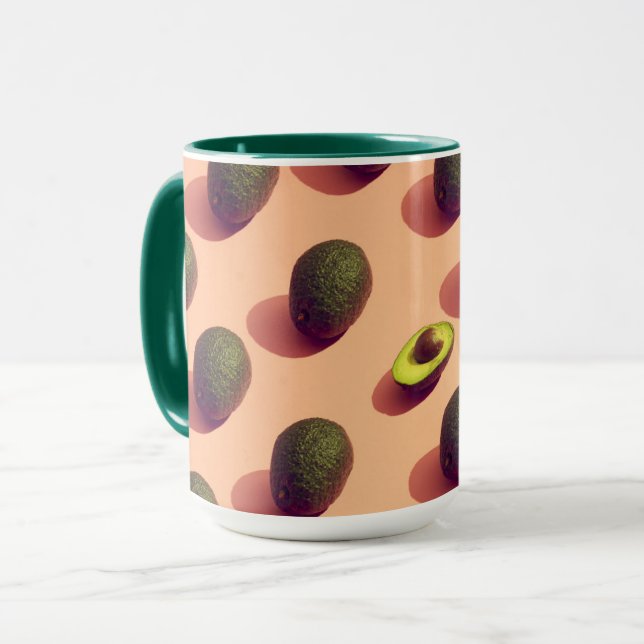 Taza Potrait aguacate (Anverso izquierdo)