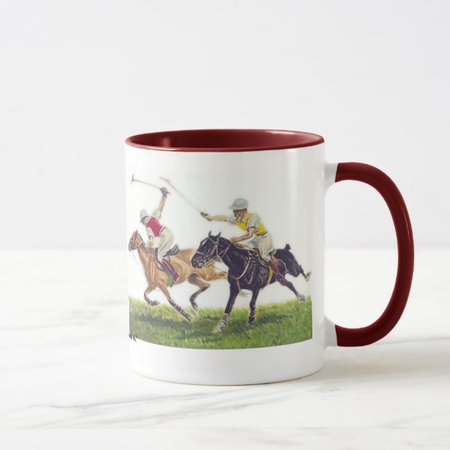 Taza Potros de polo (Derecha)