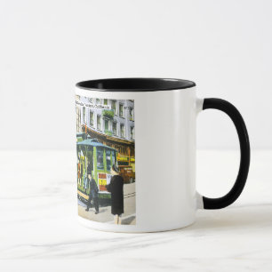 Taza Powell y calles de mercado, San Francisco, CA