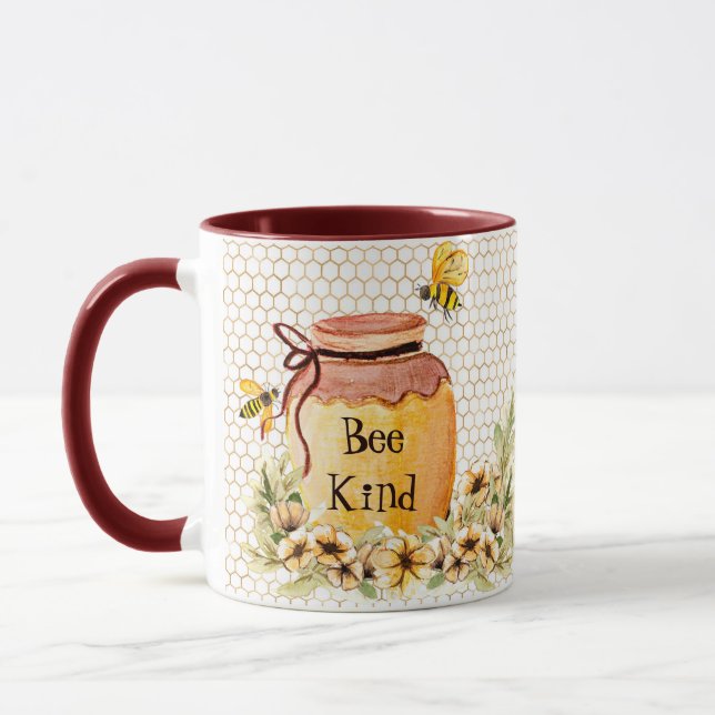 Taza Pozo de miel tipo abeja (Izquierda)
