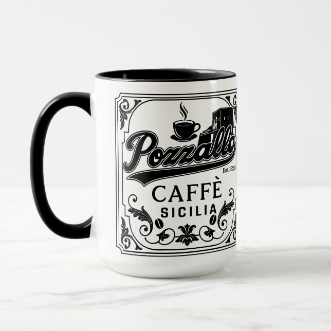 Taza Pozzallo Sicilia  (Izquierda)