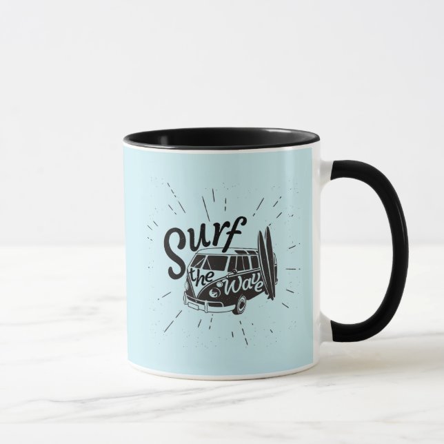 Taza Practique surf la onda (Derecha)