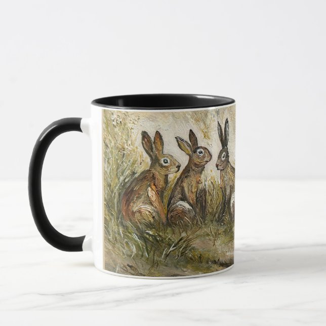 Taza Pradera de pelusa celestial conejo caprichoso fami (Izquierda)