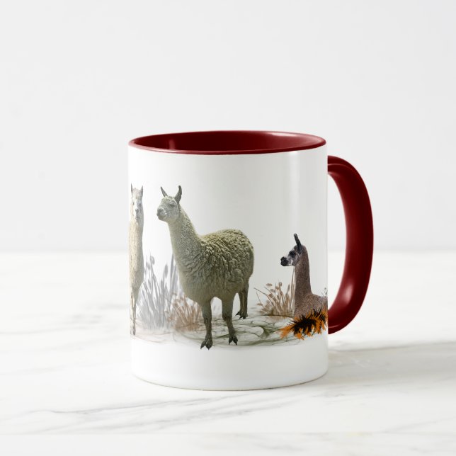 Taza Prado de Llamas (Anverso derecho)