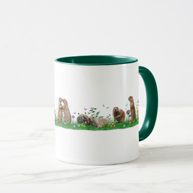 Taza Prado de Perrito de la Pradera (Anverso derecho)