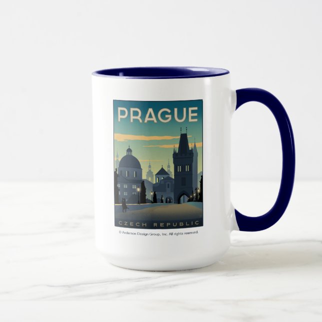 Taza Praga, República Checa (Derecha)