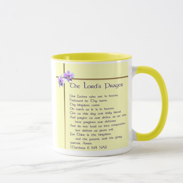 Taza Prayer Mug de señor (Derecha)
