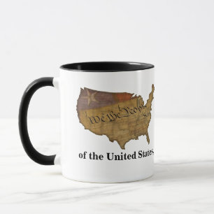 Taza Preámbulo de la Constitución de los Estados Unidos