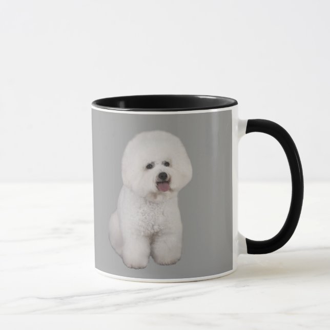 Taza preciosa de Bichon Frise (Derecha)