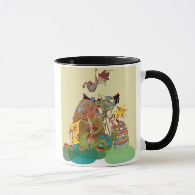 Taza precipitación del monstruo (Derecha)