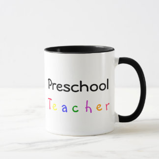 Taza preescolar del profesor