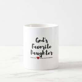 Taza preferida de la hija de dios