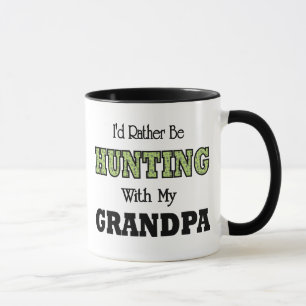 Taza Preferiría estar cazando con el abuelo