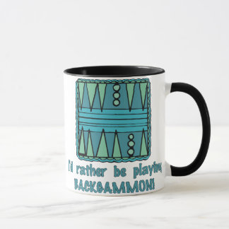 Taza Preferiría estar jugando a los cerdos y los dedos 