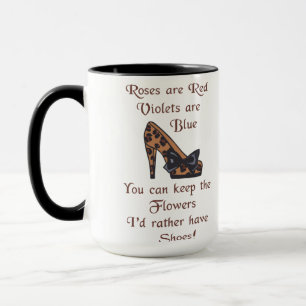 Taza Preferiría Tener Zapatos