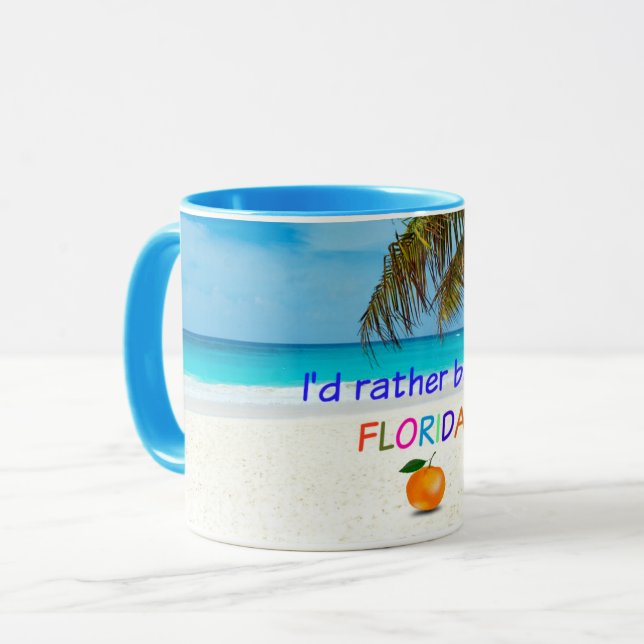 Taza Prefiero estar en Florida (Anverso izquierdo)