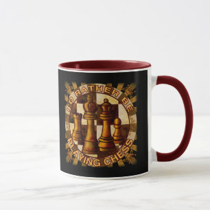 Taza Prefiero Jugar Ajedrez