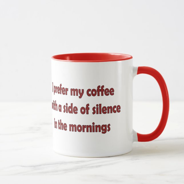 Taza Prefiero mi café (Derecha)