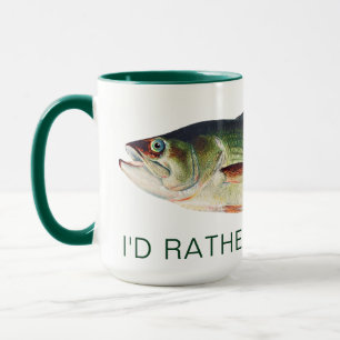 Taza Prefiero pescar barba de largemouth