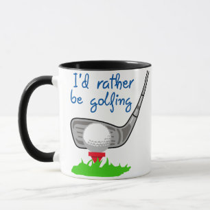 Taza Prefiero ser golfista