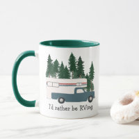 Prefiero ser PERSONALIZADO de árbol de caravana de