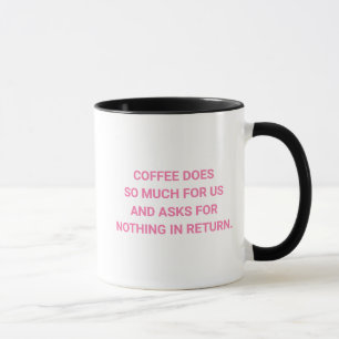 Taza Pregunta Nada Regresa Funny Coffee Lover