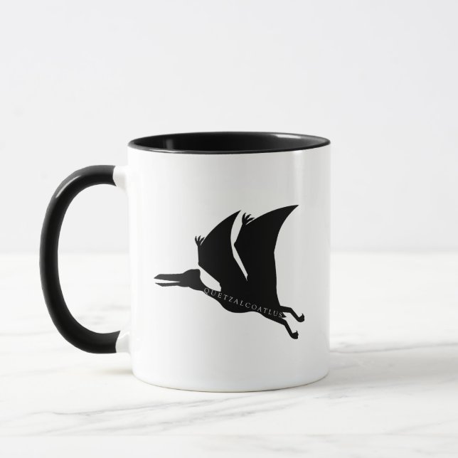 Taza Prehistórico de Quetzalcoatlus Pterosaur (Izquierda)