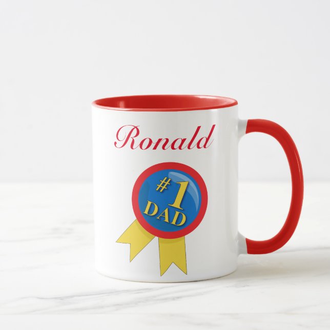Taza Premio al Papa número 1 (Derecha)