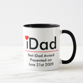 Taza Premio iDad-Best iDad presentado el 21 de junio de