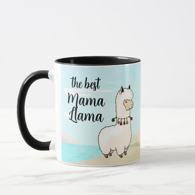 Taza Premio "Mejor Mamá Llama" (Izquierda)