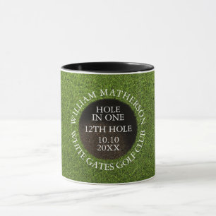 Taza Premio Personalizado de Golf Agujero en Uno