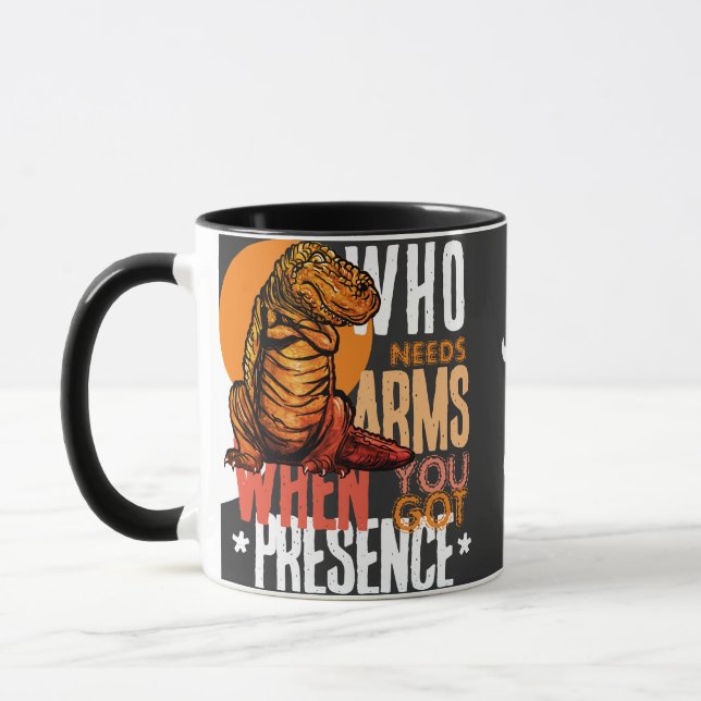 Taza Presencia sobre Biceps - La actitud de T-Rex (Izquierda)