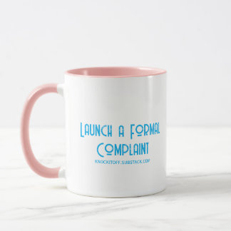 Taza Presentar una Queja Formal