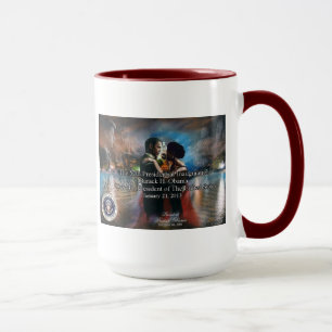Taza presidencial conmemorativa de la inauguració