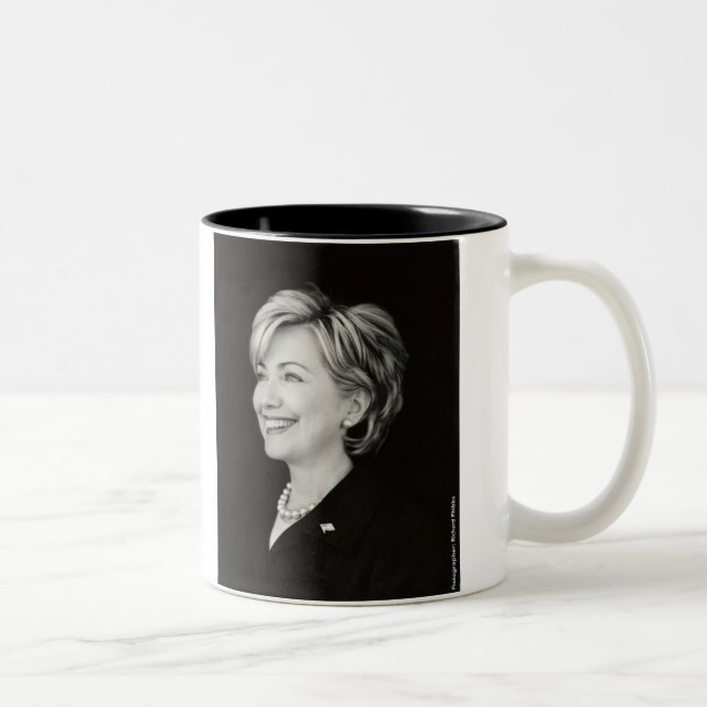 Taza presidencial del retrato de Hillary (Derecha)