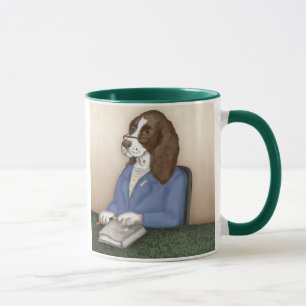 Taza presidencial del retrato del mascota de