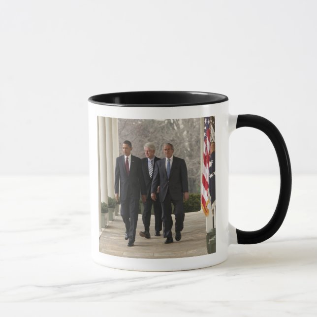 Taza Presidente Barack Obama y expresidentes (Derecha)