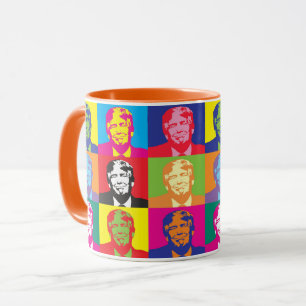 Taza Presidente de arte pop Trump