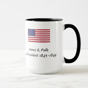 Taza Presidente de Estados Unidos Mug James K Polk