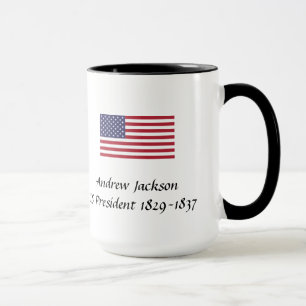 Taza Presidente de los Estados Unidos Mug Jackson