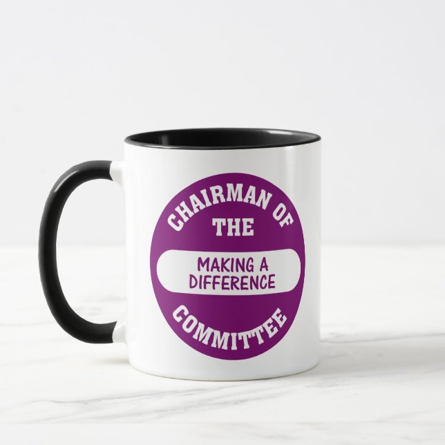 Taza Presidente del Comité para la Diferencia (Izquierda)