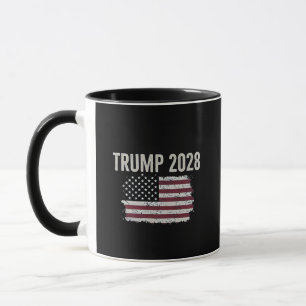 Taza Presidente electoral de bandera estadounidense de 