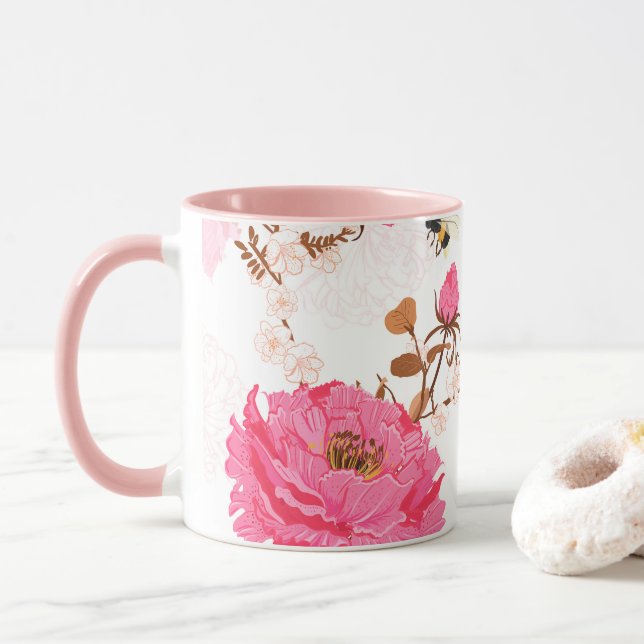 Taza primavera (Con donut)