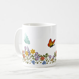Taza primavera de cafe