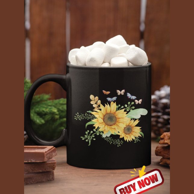 Taza primavera de girasol (Subido por el creador)